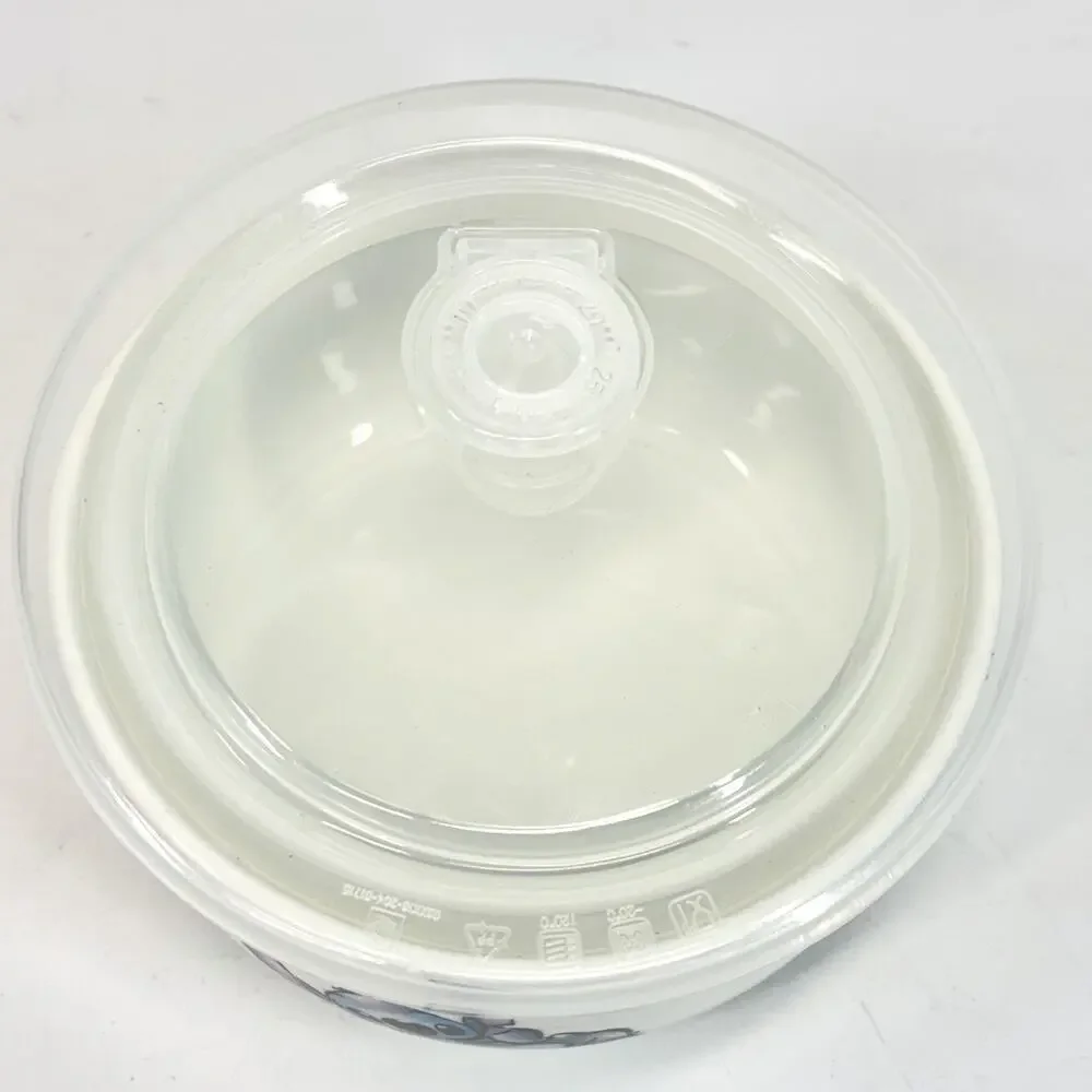 Disney Lilo Stitch Storage Microwave Kitchen Lid SMALL Ceramic Soup Bowl 5.5x2”